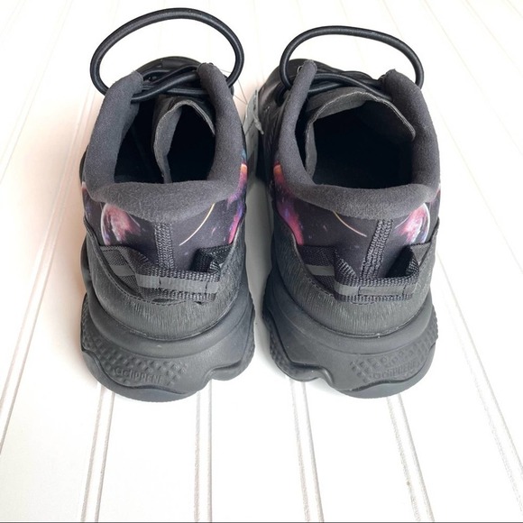 Adidas Sneaker Ozweego Ozwg Galaxy NASA Running Shoe Black Core Size 8.5 #Gz8405 - Picture 4 of 12